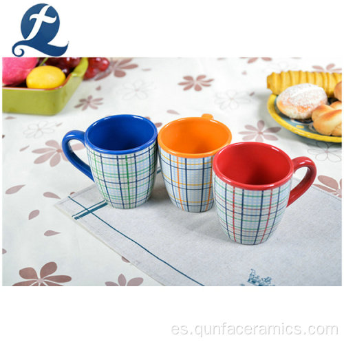 Taza de café de cerámica impresa personalizada de la taza de té de la oficina